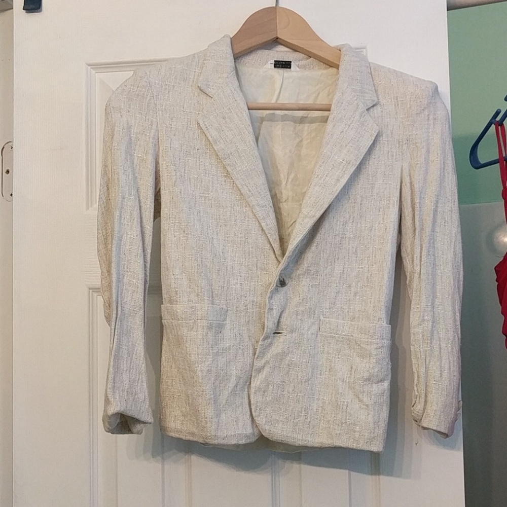 Linen blazer